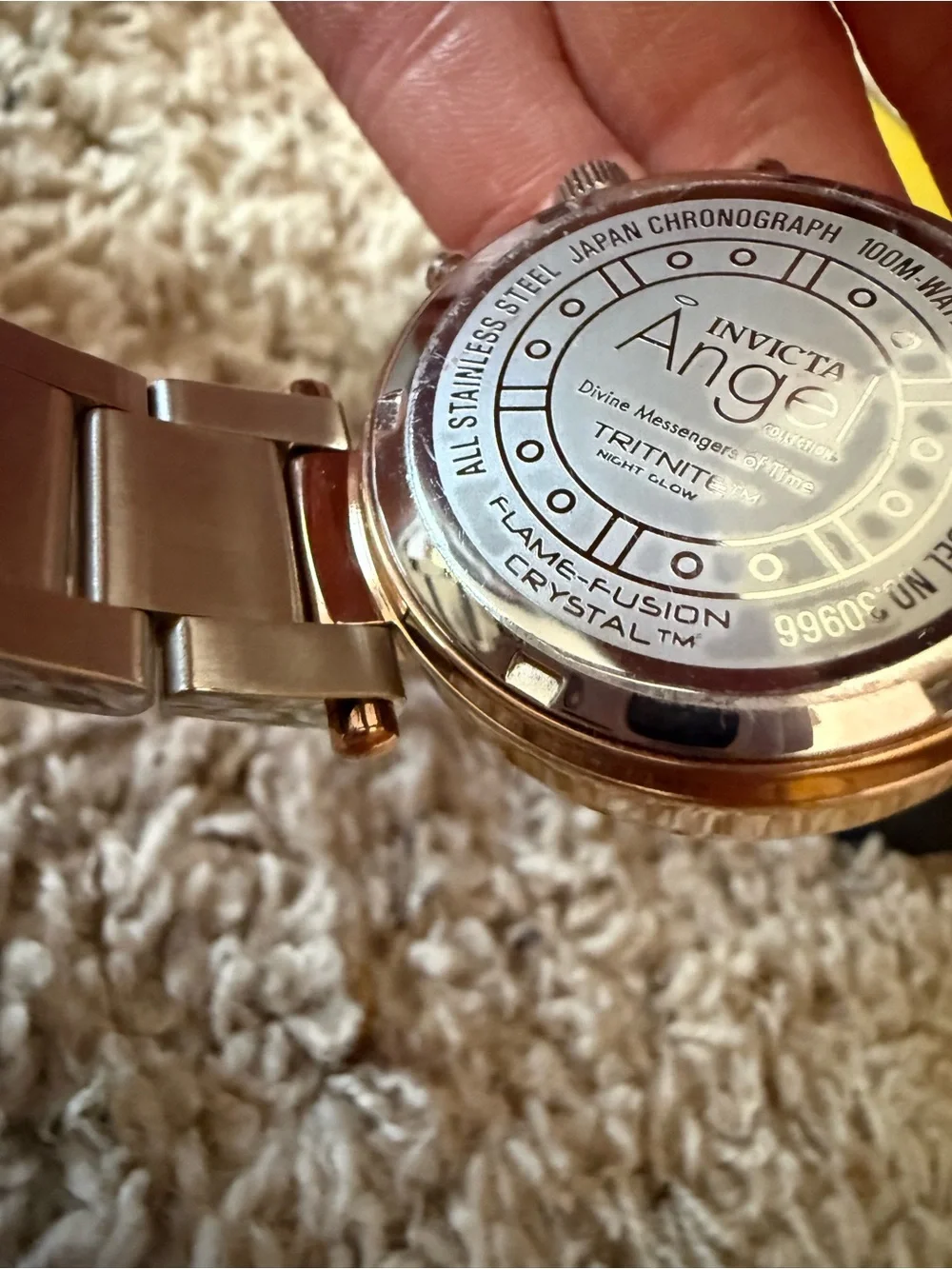 Invicta Angel Chronograph Two-Tone Watch 30966 – Like New in Box